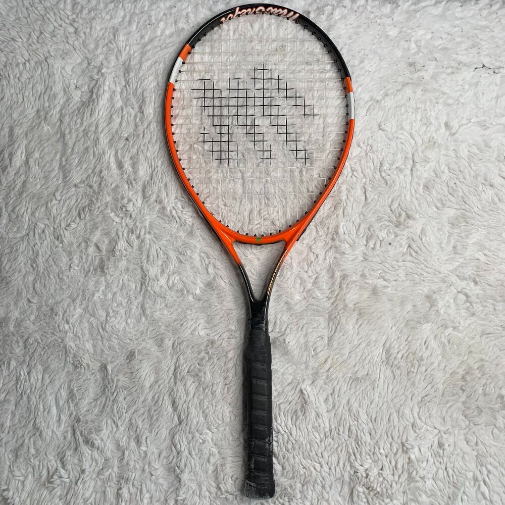 MacGregor® Recreational Tennis Racquet 27"L - 4 3/8" Grip (Orange/Black)